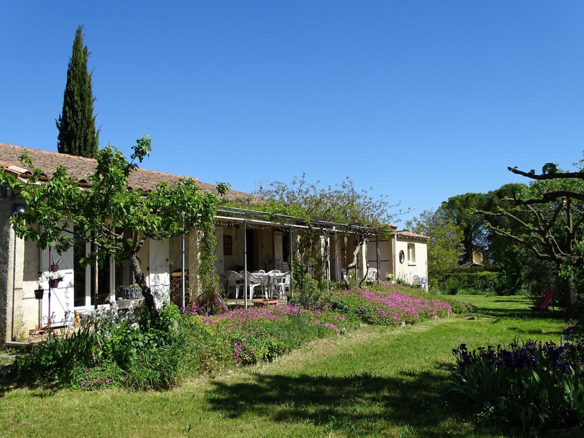 Chambre D'Hotes Independante Avec Kitchenette Saint-Victor-de-Malcap ภายนอก รูปภาพ